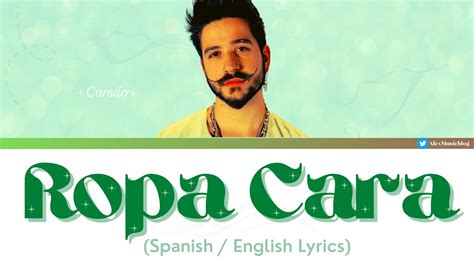 ropa cara lyrics english